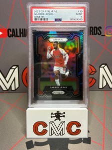 2023-24 panini prizm Gabriel Jesus genesis ssp psa 9 Arsenal for sale on Ebay