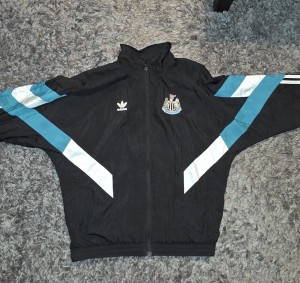 Adidas Newcastle United NUFC Originals Men's Track Jacket - Small for sale on Ebay