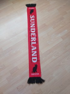 Sunderland Black Cats Football Scarf S.A.F.C.S.A. Excellent Condition for sale on Ebay