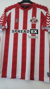 SUNDERLAND 2024-2025 HOME FOOTBALL SHIRT for sale on Ebay