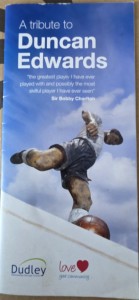 MANCHESTER UNITED LEGEND - DUNCAN EDWARDS 28 PAGE TRIBUTE BOOKLET  for sale on Ebay
