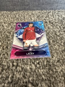 Topps Premier League 2025/26 Shea Lacey Diamond Rookie Manchester United for sale on Ebay
