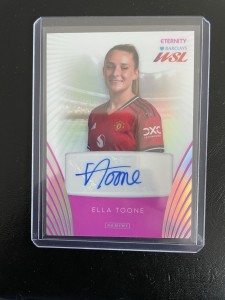 Ella Toone Panini WSL Eternity Pink Autograph /20 Manchester United for sale on Ebay