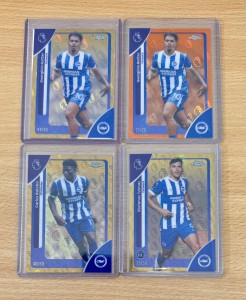 4 CARD BRIGHTON BUNDLE Topps Chrome logofractor Rutter /25 & /50 Tzimas /50  for sale on Ebay