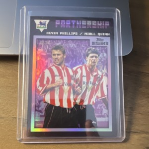 Topps Decades Premier League Phillips Quinn Sunderland Serial Numbered 02/50 for sale on Ebay