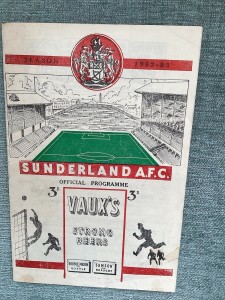 Sunderland v Tottenham (First Division) 18/4/1953 for sale on Ebay