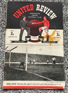 Manchester United v Bournemouth (FA Cup) 1948/49 (Damaged) for sale on Ebay