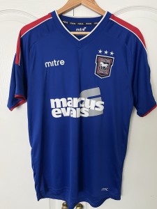 Ipswich Town Home Football Shirt 2012/13 Adults Medium Mitre for sale on Ebay
