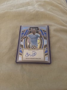Topps Select Shaun Wright-Phillips Signature 23-34 Manchester City for sale on Ebay