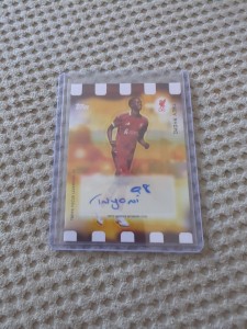 Topps Liverpool Forever - Trey Nyoni Case Hit Auto for sale on Ebay