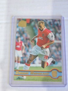 Merlin's Premier League 1997/98 Football Card Dennis Bergkamp Arsenal for sale on Ebay