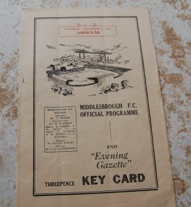 Middlesbrough v Arsenal 53/54 Football Programme for sale on Ebay