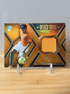 Panini Select Stars 2015-16 Gervinho Player Worn Patch /149 Ivory Coast Arsenal for sale on Ebay