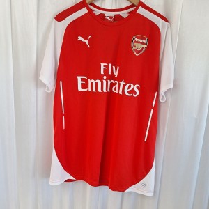 Arsenal 2014/2015 Home Shirt - Puma - Large - OZIL - 11 - Overall Good Condition for sale on Ebay