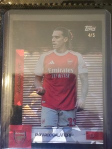Arsenal Riccardo Calafiori /5  Arsenal Team Set 25/26  for sale on Ebay