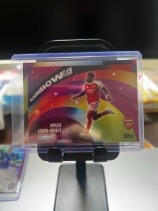 25/26 Topps Arsenal Team Set Myles Lewis-Skelly Rainbow Flick Case Hit for sale on Ebay