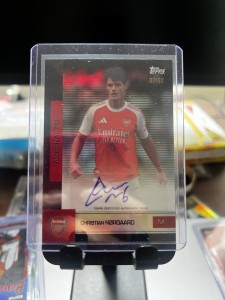25/26 Topps Arsenal Team Set Collectors Corner Christian Noorgard /99 Auto for sale on Ebay
