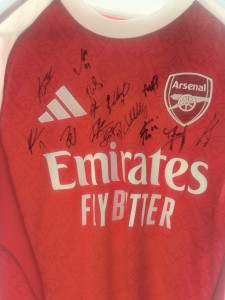 Arsenal adidas Signed Home Football Shirt, Original, Certified COA AFC069239 for sale on Ebay