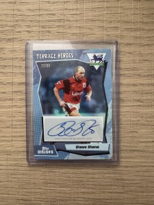 Topps Decades Premier League - Steve Stone Auto /99 - Nottingham Forest for sale on Ebay