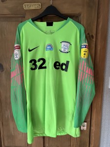 Preston North End FC 2020 NHS Nike Goalkeeper Shirt Adult Large PNE Match Prep for sale on Ebay