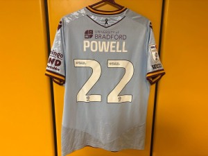 Bradford City 2025/26 | Nick Powell | Sky Bet League One Shirt for sale on Ebay