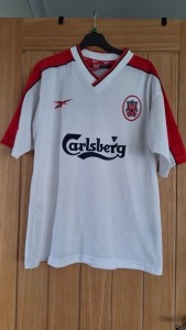 Genuine Reebok Men's Liverpool 1998/1999 Away Shirt Medium for sale on Ebay