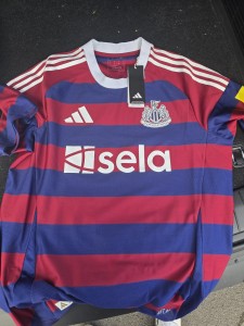 BNWT Player Issue Newcastle United Away Football Shirt 2024/25. Mens Large. for sale on Ebay