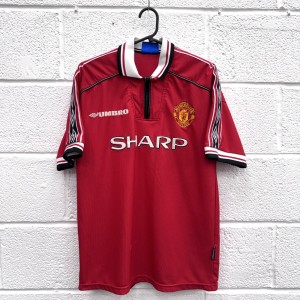 Vintage 1998 - 00 Manchester United Umbro Football Shirt for sale on Ebay