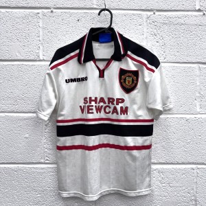 Vintage 1997 - 99 Manchester United Umbro Football Shirt for sale on Ebay
