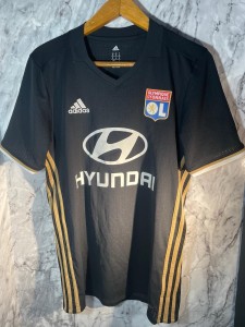 Olympique Lyonnais adidas vintage 16/17 third stripclimacool TOLISSO 8 for sale on Ebay