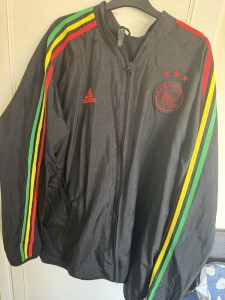 Ajax Amsterdam 2 Xl Bob Marley Jamaican Jacket Used But Great Condition for sale on Ebay