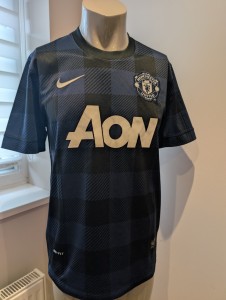 Mens Manchester United Shirt Size Medium 2013 2014 Away Top for sale on Ebay