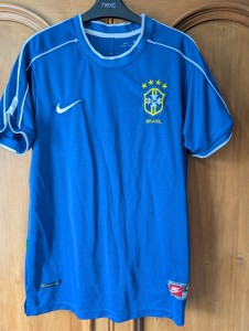 Brazil Men's 1998 Away Shirt - Medium Football for sale on Ebay