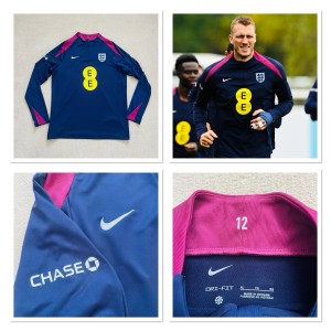 England Nike Player Issue Worn Pro Elite Training Drill Jumper XL DAN BURN 12 for sale on Ebay