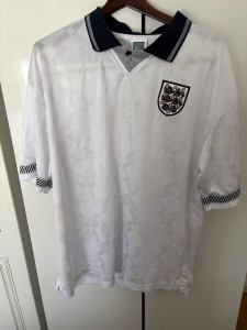 England Retro 1990 England Football Shirt XXL New for sale on Ebay