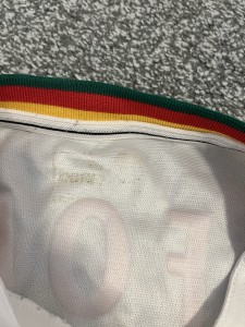 Cameroon Football Shirt 2002 World Cup RARE Sleeveless and Banned for sale on Ebay