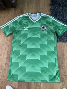 Germany Away Football Shirt 1990 Men’s large for sale on Ebay