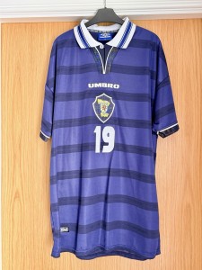 Scotland Home Umbro, 1998/00, Match Issue, Home Jersey XL for sale on Ebay