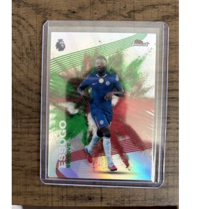 Topps Finest Premier League 2026 Dário Essugo Chelsea Swerve Fusion FV-13 for sale on Ebay