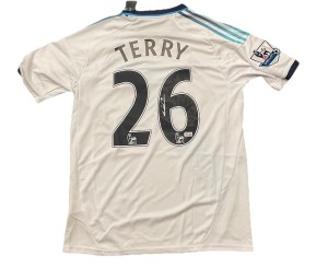 John Terry Signed Chelsea FC Autographed Jersey BAS for sale on Ebay