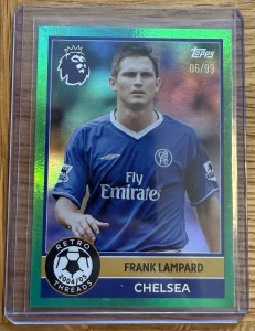 Topps Premier League 2025/2026 Frank Lampard Chelsea Retro Threads 06/99 for sale on Ebay
