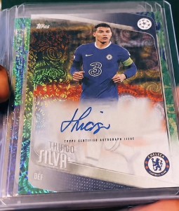 Topps Carnaval 2026 Thiago Silva Base Auto Chelsea PSG Brazil Legend for sale on Ebay