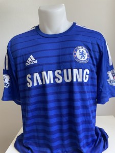 Adidas Chelsea Player Issue Home Prem Lge Shirt 14/15 Nemanja Matic Signed for sale on Ebay