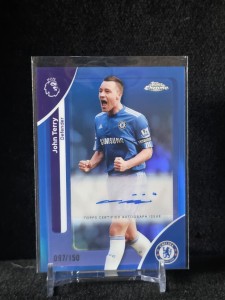 John Terry Auto /150 Chelsea Colour Match - Topps Chrome Premier League 2026 for sale on Ebay