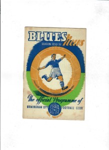 Birmingham City v Dynamo Zagreb - Festival of Britain Match - 12/05/1951 for sale on Ebay
