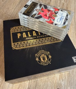 Full Treble Winners Auto Box - Topps Palatial Manchester United 2025/25 x5 Autos for sale on Ebay