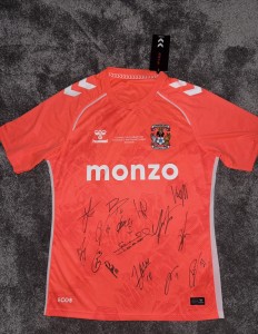 SIGNED COVENTRY CITY OFFICIAL SHIRT 25/26  PROMOTION FRANK LAMPARD PROOF for sale on Ebay
