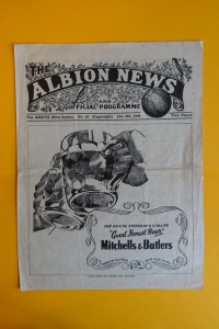 1945/46    WEST BROMWICH ALBION v CARDIFF CITY       FA Cup for sale on Ebay