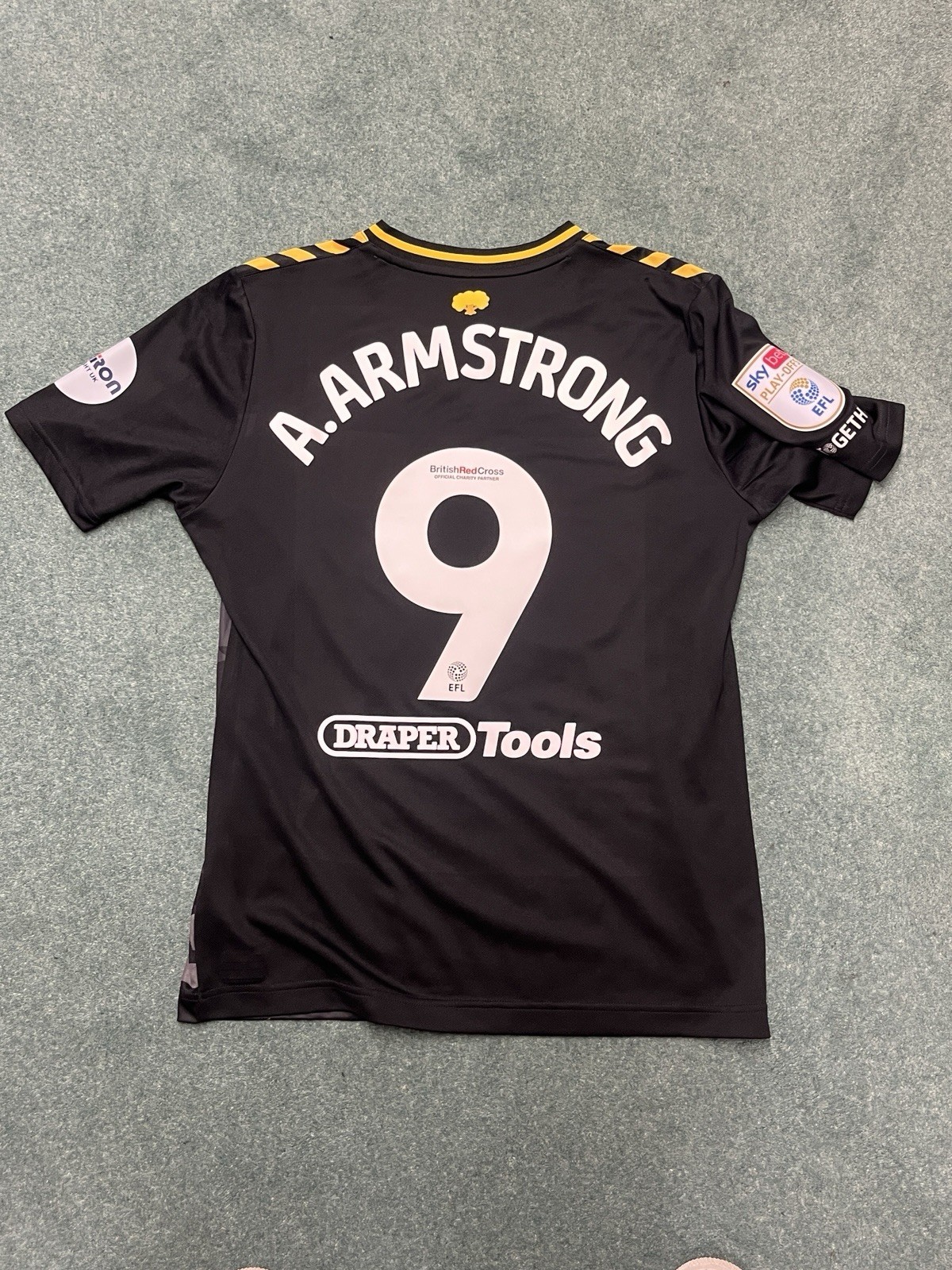 Adam Armstrong EFL Play Off 2024 Final Match Issue Shirt Southampton FC for sale on Ebay