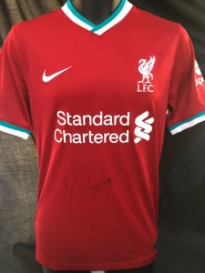 Roberto Firmino Signed Shirt for sale on Ebay